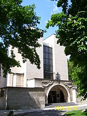 Church of Jesus of the city by Aladár Árkay and Bertalan Árkay, 1932–33