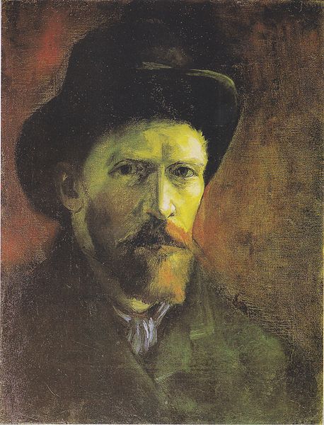 File:Van Gogh - Selbstbildnis mit dunklem Filzhut.jpeg