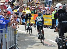 Froome beat Nairo Quintana to win stage 15 of the 2013 Tour de France.