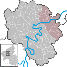 Lage der Verbandsgemeinde im Landkreis Cochem-Zell