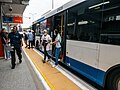 osmwiki:File:Vision Australia Transport Connections Travel Day April 2021 Roma Street bus station Brisbane L1160279.jpg