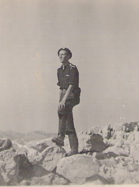 W. Stanley Moss in Crete.