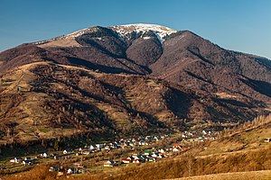 Колочава і гора Дарвайка