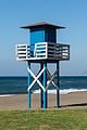 Watch tower, morning, Beach, Rincon de la Victoria, Andalusia, Spain.jpg