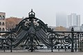 Deutsch: Reichsadler auf der Ostseite der Weidendammer Brücke in Berlin-Mitte.