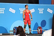 Deutsch: Gewichtheben bei den Olympischen Jugendspielen 2018; Tag 2, 10. Oktober 2018; Jungen 62 kg English: Weightlifting at the 2018 Summer Youth Olympics at 8 October 2018 – Boys' 62 kg