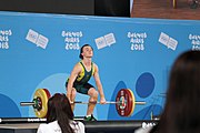 Deutsch: Gewichtheben bei den Olympischen Jugendspielen 2018; Tag 2, 10. Oktober 2018; Jungen 62 kg English: Weightlifting at the 2018 Summer Youth Olympics at 8 October 2018 – Boys' 62 kg