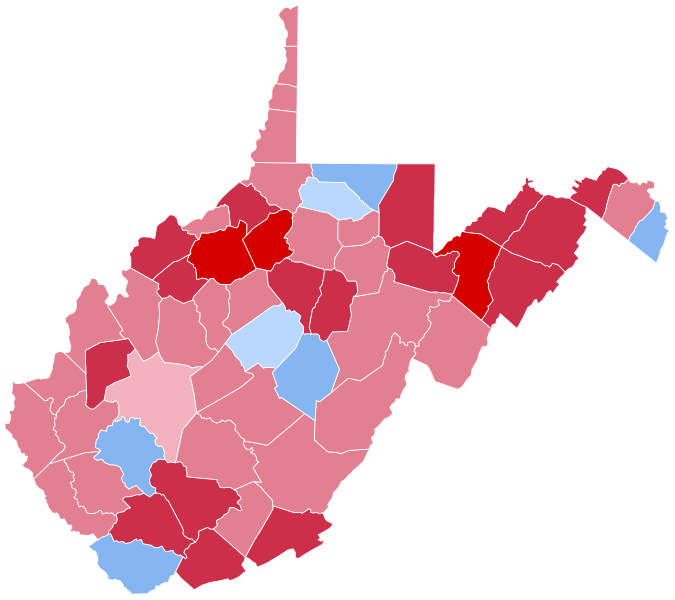 File:West Virginia Presidential Election Results 2008.svg