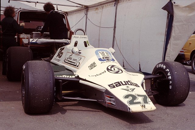 The Williams FW07B (1980).