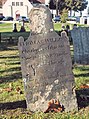 Grave marker in Bethel Cemetery, Bethel Park, Pennsylvania