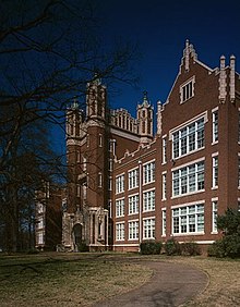 Withers Building College of Education (1912) Winthrop College, Withers Building, Oakland Avenue, Rock Hill (York County, South Carolina).jpg