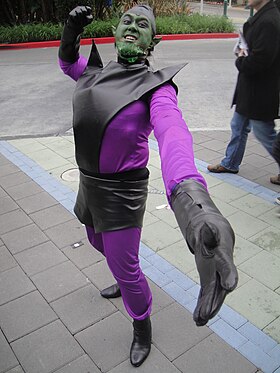 Cosplay de Super-Skrull.