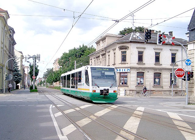 Zwickau diesel tram-train (Vogtlandbahn)