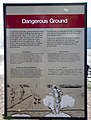 "Dangerous Ground" sign (35898120631).jpg