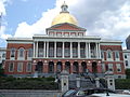Das Regierungsgebäude des Bundesstaates Massachusetts