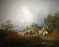 'Returning from Market', oil on canvas painting by Thomas Gainsborough, c. 1771-72, Cincinnati Art Museum.JPG