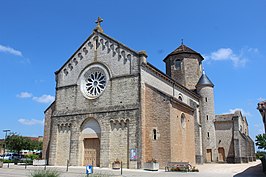 De kerk van Bâgé-la-Ville