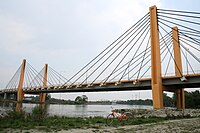 Most Milenijny we Wrocławiu