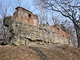 Ruinen des Hohen Schlosses in Lwiw
