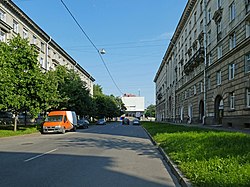 Вид в сторону Автовской улицы