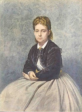 Портрет Якоби кисти В. П. Верещагина, 1867. Акварель