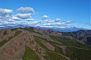 鳴神山から袈裟丸山・皇海山・日光連山