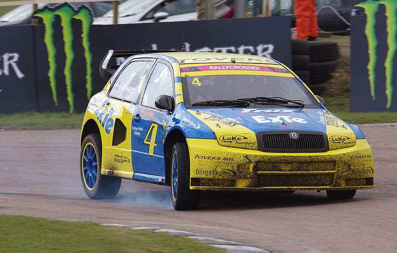 File:-4 Robin Larsson (SWE) - Skoda Fabia TouringCar (8610194989).jpg