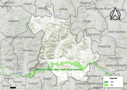 Ariège Mirepoix: Géographie, Urbanisme, Toponymie