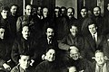 19230000-Иосиф Сталин, Алексей Рыков и Николай Бухарин на XII съезде ВКП(б). Москва. 1923.jpg