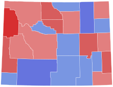 File:1930 Wyoming gubernatorial election results map by county.svg