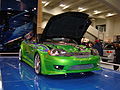 2005 customized green Tiburon front