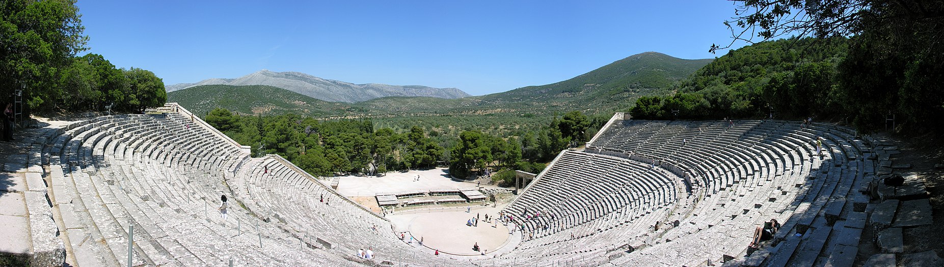 The Ancient Theatre of Epidaurus.