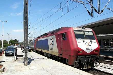 Adtranz DE2000 locomotive for Hellenic Railways Organization
