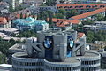 Blick vom Olympiaturm über München.