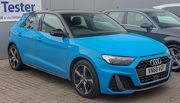 2018 Audi A1 S Line 1.0 finished in Turbo Blue