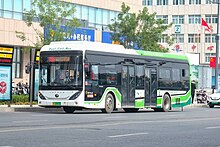 Yutong F12 in Zhengzhou, China in 2022 20221014 4-15335 on ZZB 985.jpg