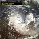 Satellite image of Tropical Low 09U