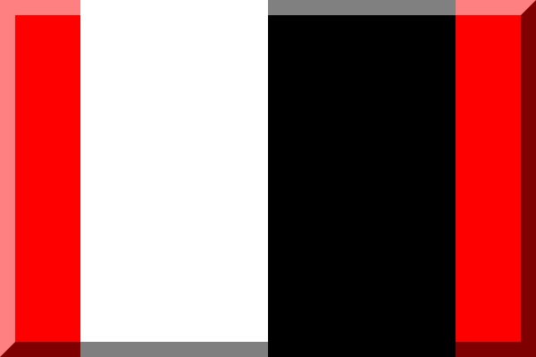 File:600px borders HEX-FF0000 centre White Black.svg