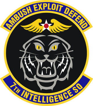 <span class="mw-page-title-main">7th Intelligence Squadron</span> US Air Force unit