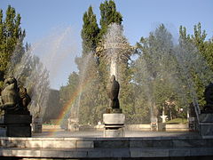 Brunnen "Orientalischer Kalender"