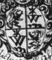 Abt Benedikt Wall (Wahl), Detail: Wappen