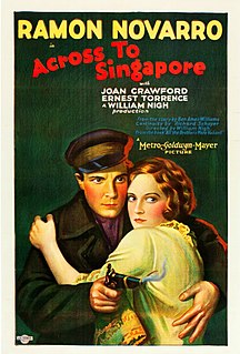 <i>Across to Singapore</i> 1928 film
