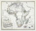 Mapa Afryki z 1861