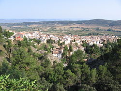 Skyline of Agres