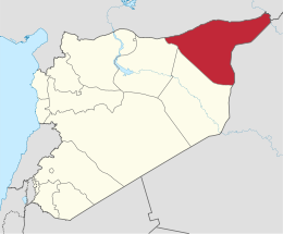 al-Hasaka - Localización