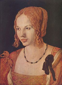 Albrecht Dürer: Porträt einer Venezianerin, 1505. Kunsthistorisches Museum Wien