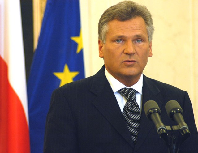 Aleksander Kwaśniewski (SLD), the only left-wing President of Poland since 1989 (1995–2005)