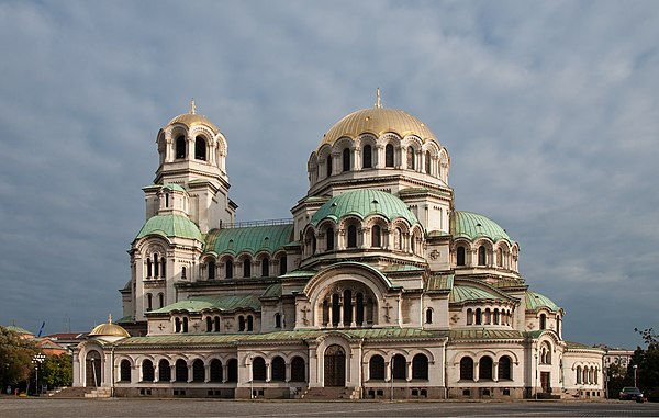Alexander Nevsky Cathedral, Sofia, by Alexander Pomerantsev