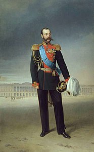 Porträtt av kejsar Alexander II