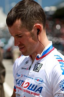 Alexandr Kolobnev Russian road bicycle racer